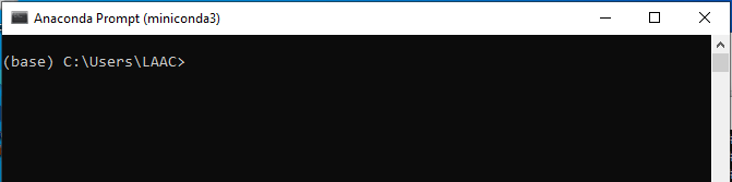 Anaconda prompt cmd